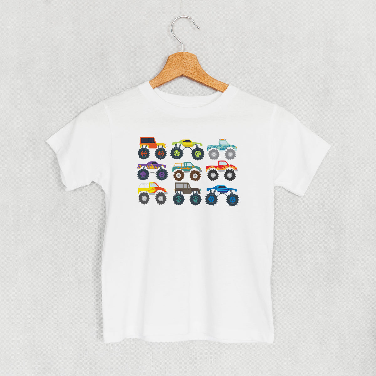 Colorful Monster Truck Doodle (Kids) Ivy + Cloth