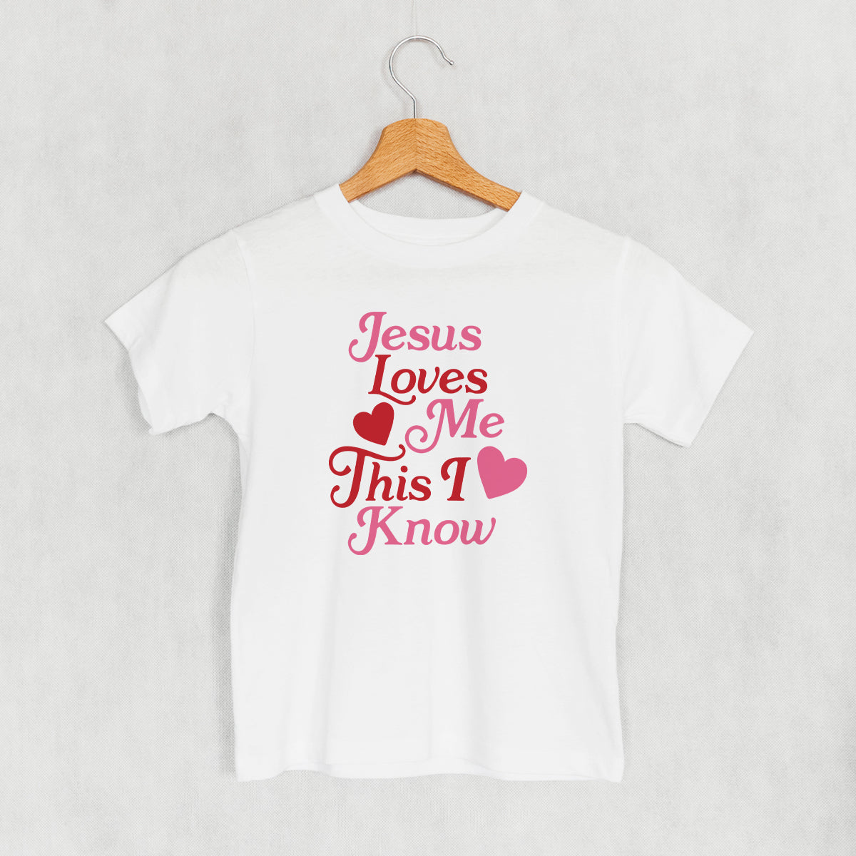 Jesus Loves Me This I Know Hearts (Kids) Ivy + Cloth