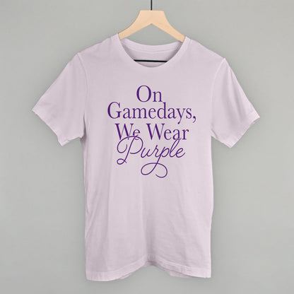 On Gamedays, We Wear Purple Ivy + Cloth