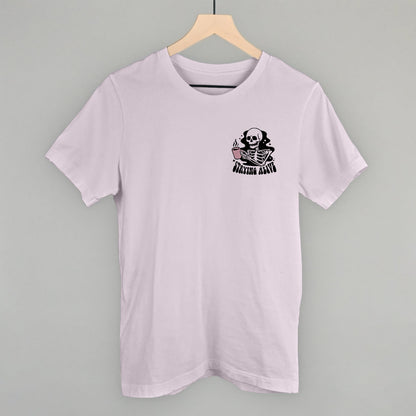 Staying Alive Coffee Skeleton (Left Chest) Ivy + Cloth