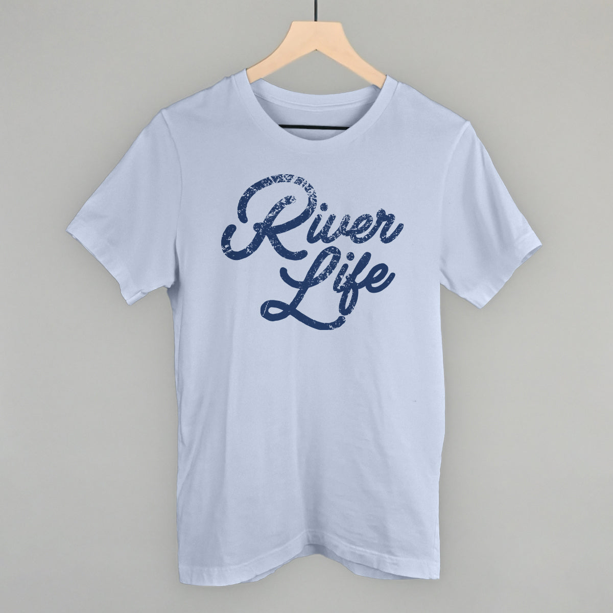 River Life (Distressed Script) Ivy + Cloth