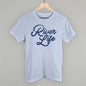 River Life (Distressed Script) Ivy + Cloth