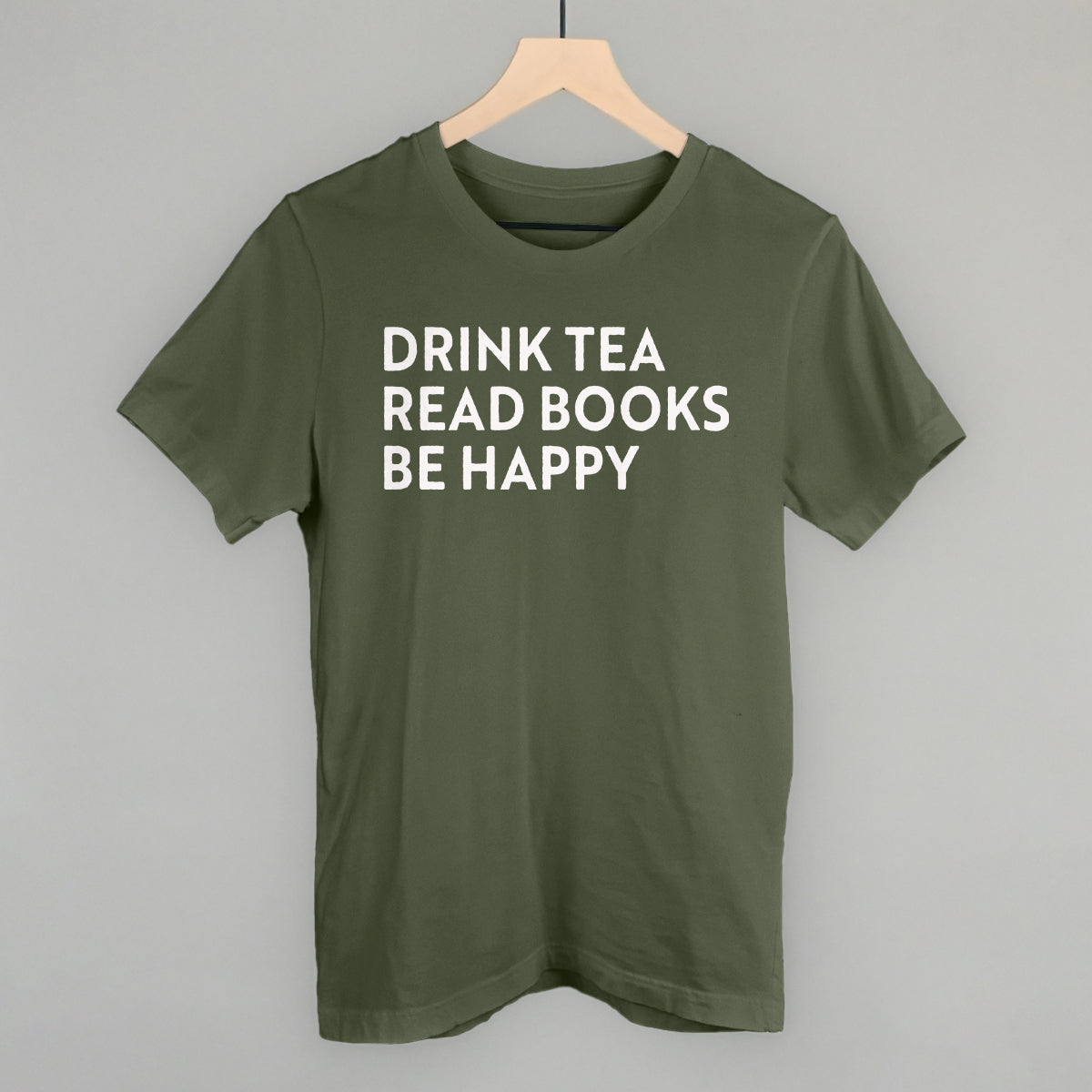 Drink Tea Read Books Be Happy Ivy + Cloth