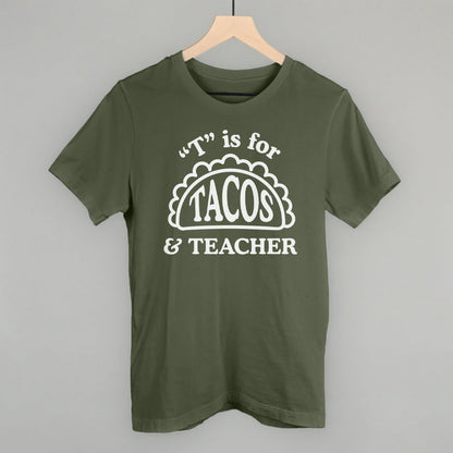 T is for Tacos and Teacher (Red and Green) Ivy + Cloth