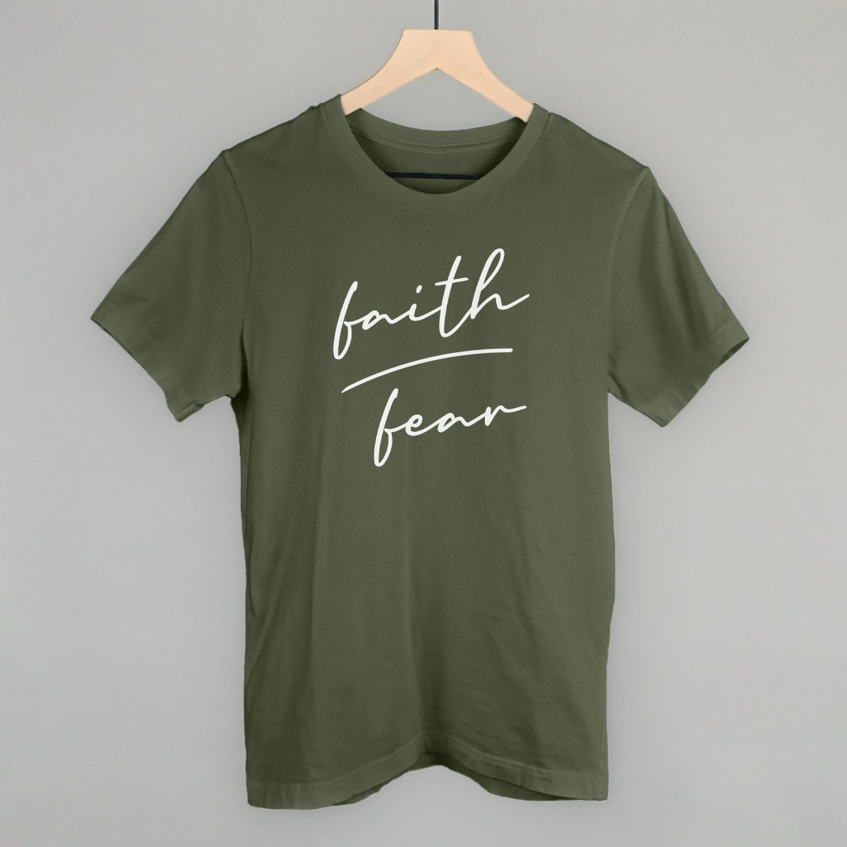 Faith Over Fear Script Ivy + Cloth