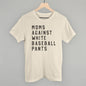 Moms Against White Baseball Pants Ivy + Cloth