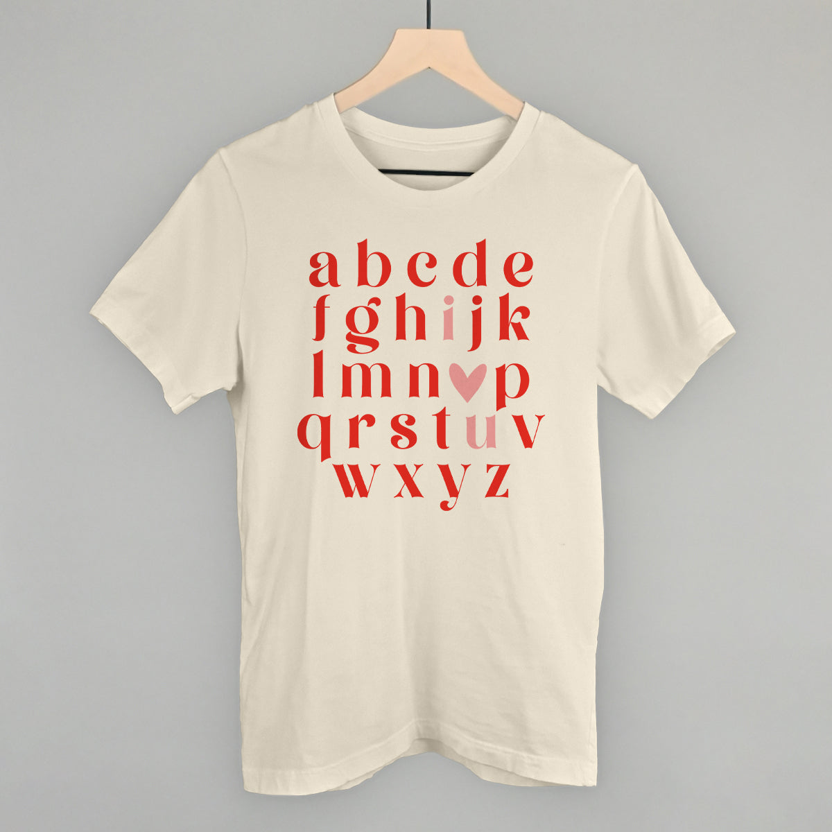 I Heart U Alphabet Ivy + Cloth
