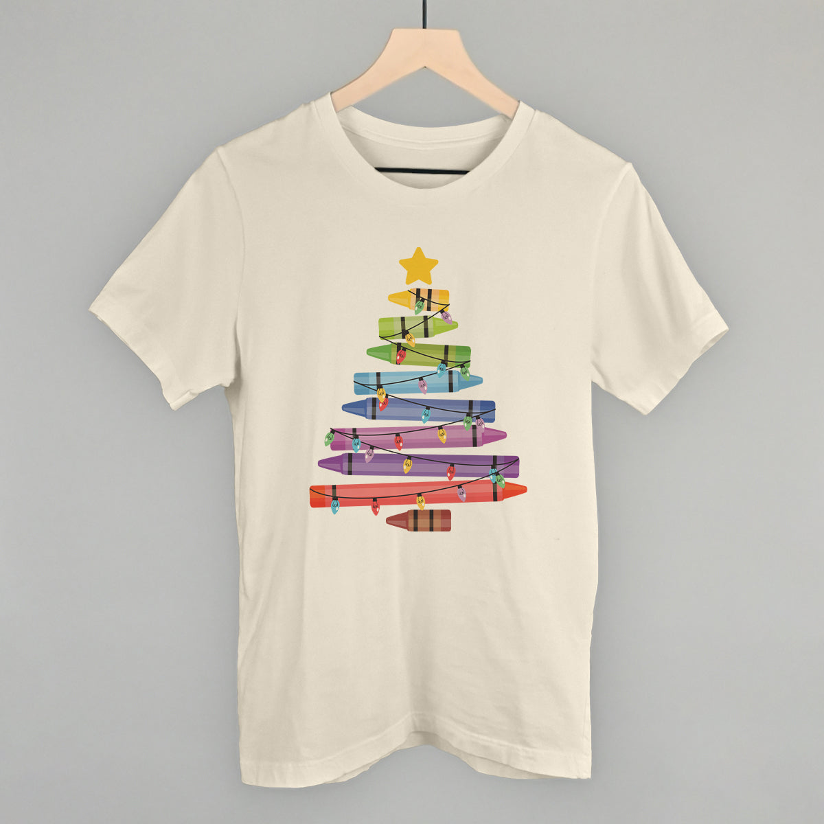 Crayon Christmas Tree Ivy + Cloth