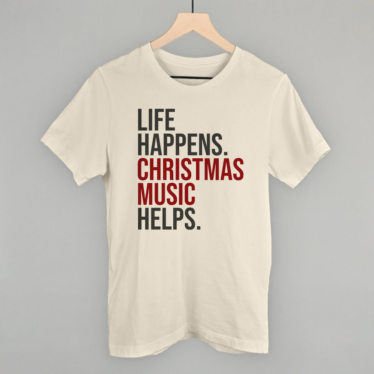 Life Happens Christmas Music Helps Ivy + Cloth