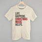 Life Happens Christmas Music Helps Ivy + Cloth