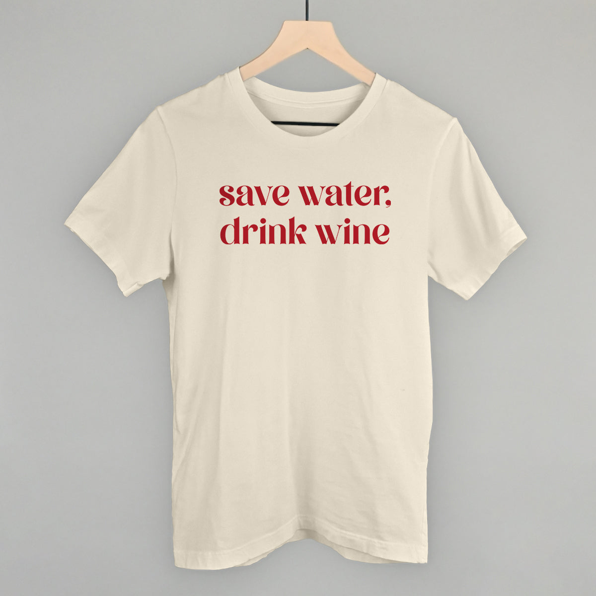 Save Water Drink Wine Ivy + Cloth