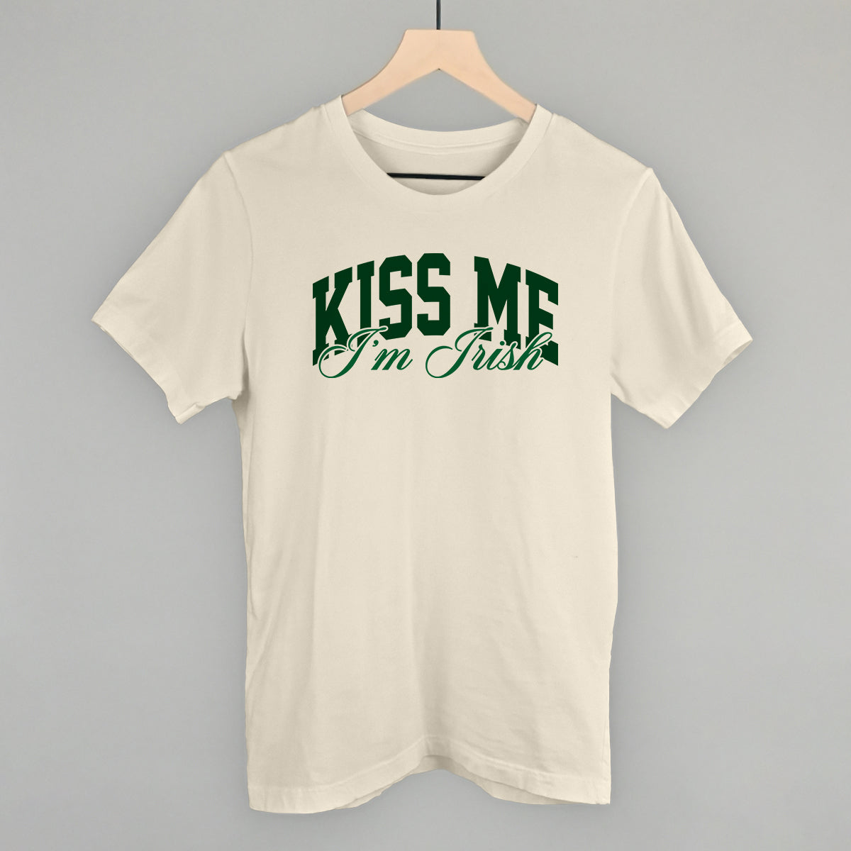 Kiss Me I'm Irish (Arch + Script) Ivy + Cloth