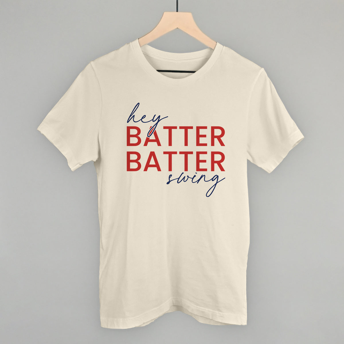 Hey Batter Batter Swing (Red + Navy) Ivy + Cloth