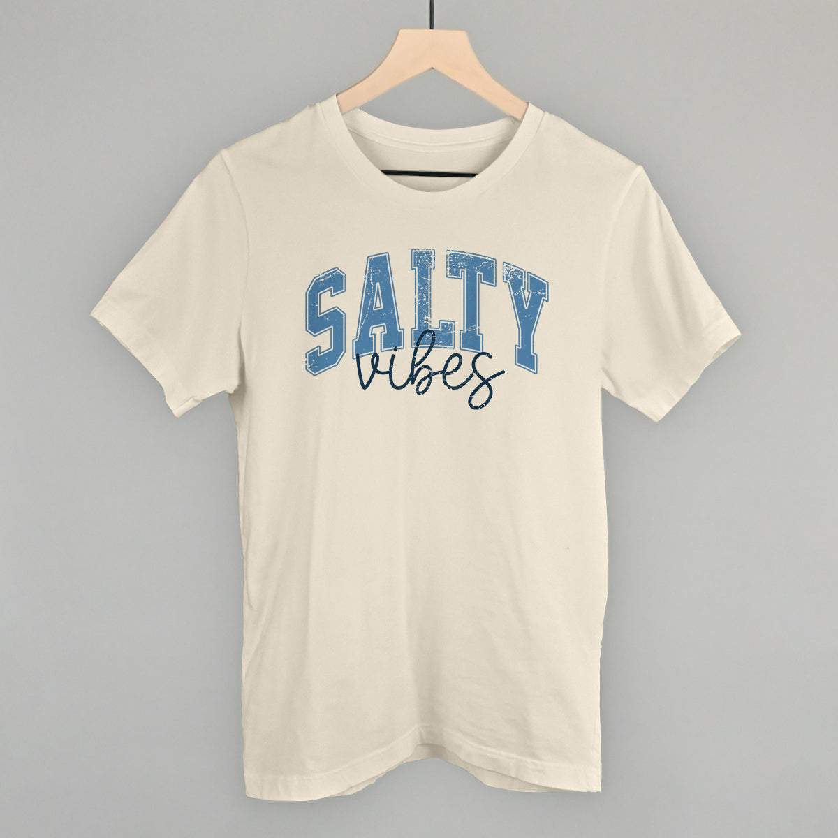 Salty Vibes Arch + Script Distressed Ivy + Cloth