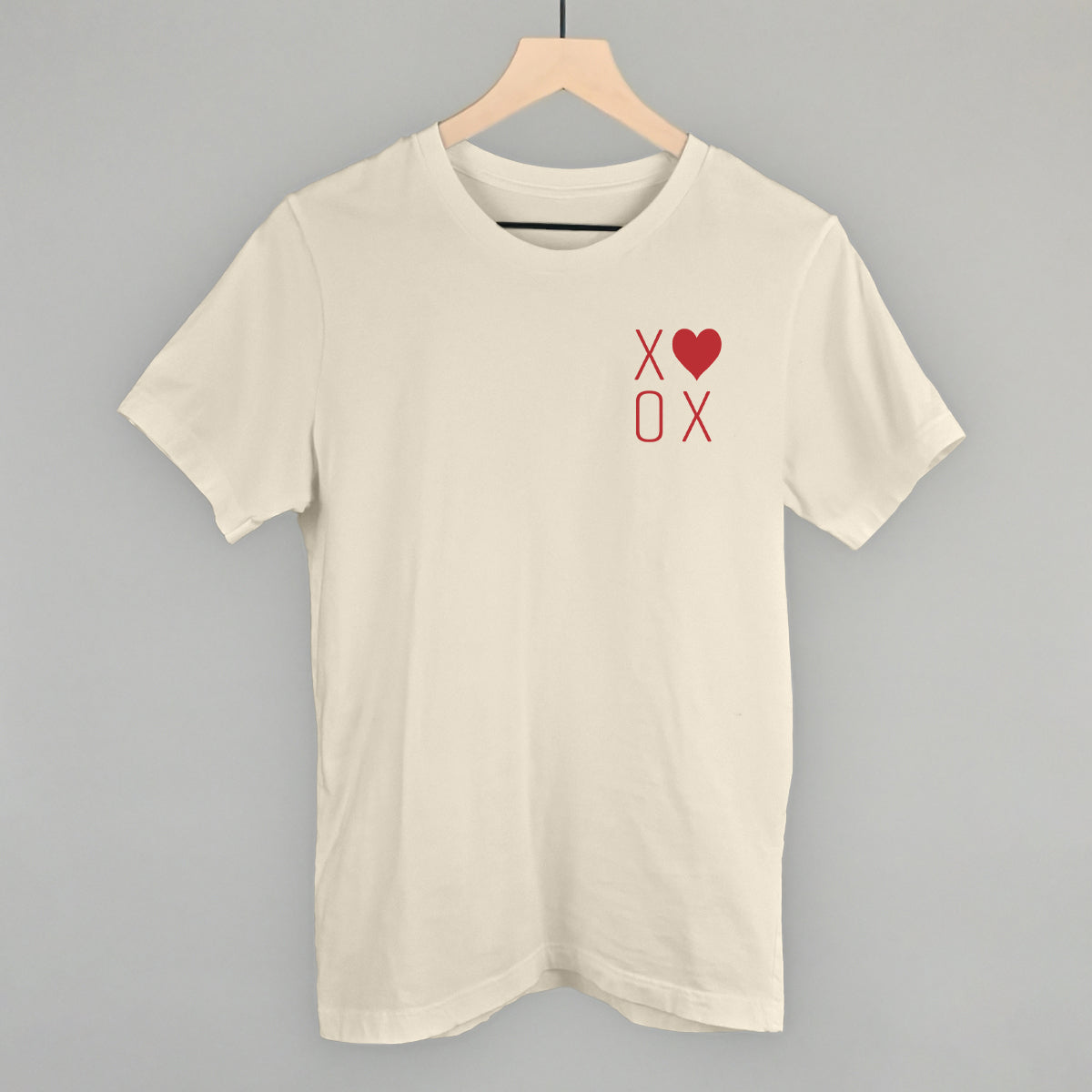 XOXO Heart (Left Chest) Ivy + Cloth
