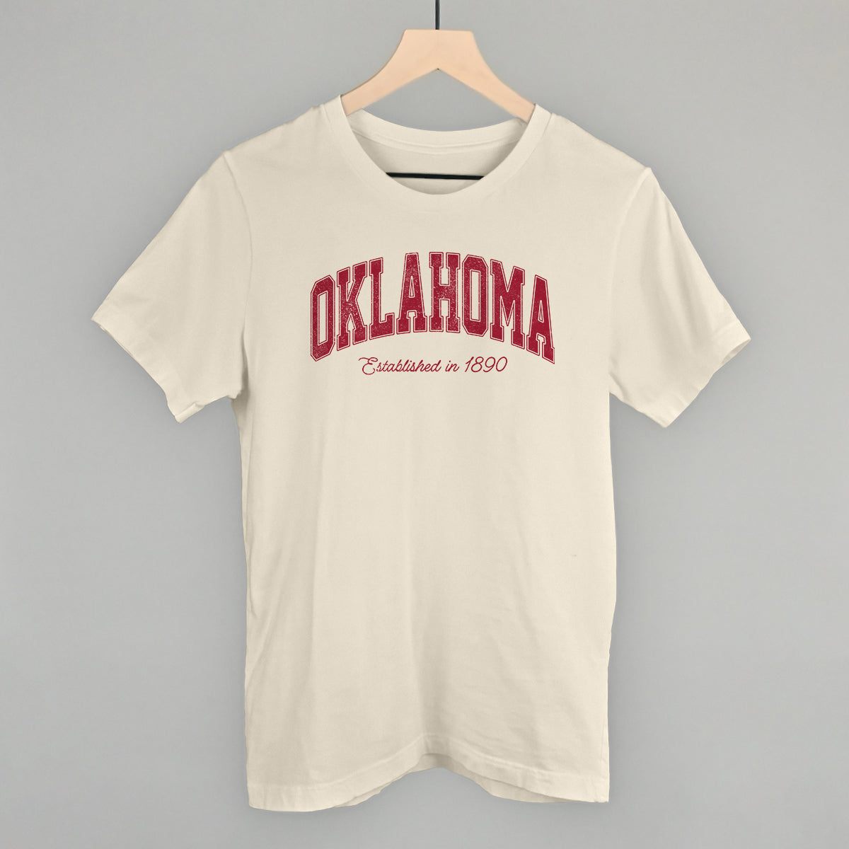 Oklahoma Varsity Arch (Red) Ivy + Cloth