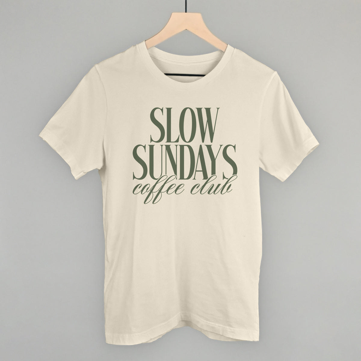 Slow Sundays Coffee Club (Green) Ivy + Cloth