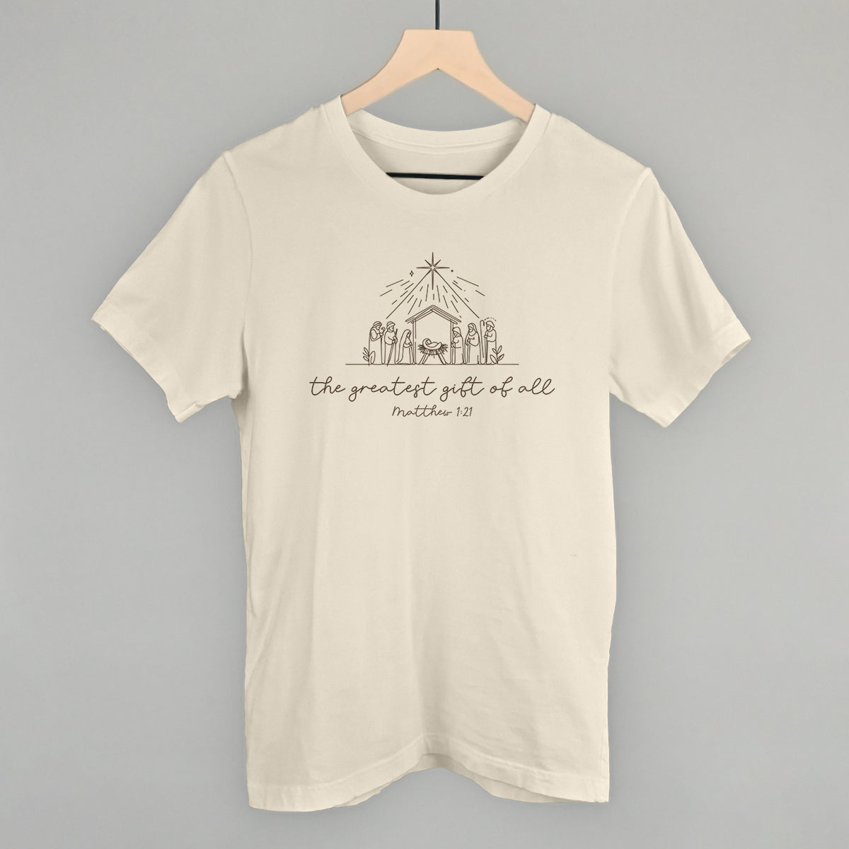 The Greatest Gift Of All Matthew 1:21 Ivy + Cloth