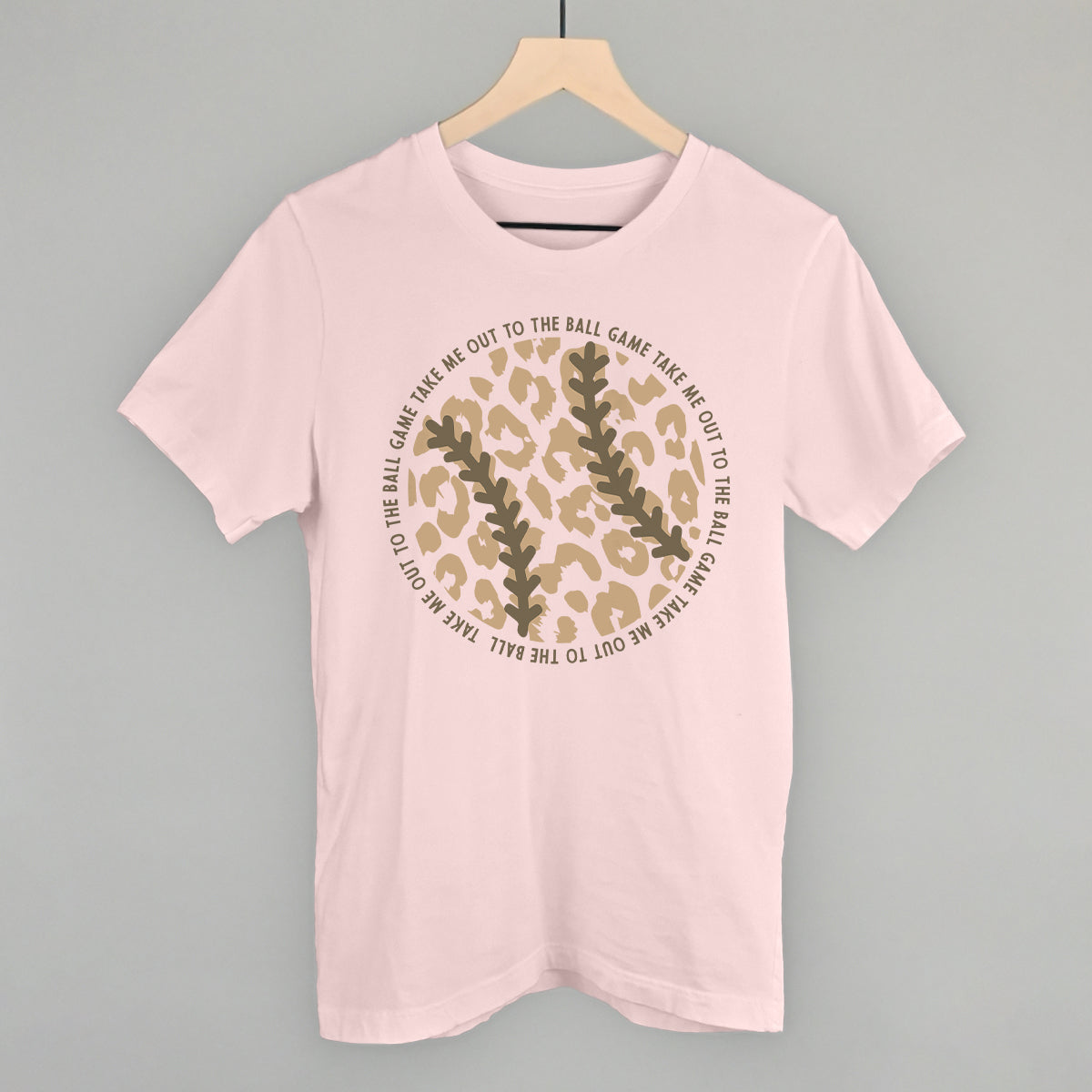 Take Me Out To The Ball Game (Leopard Baseball) Ivy + Cloth