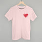 Baseball Heart (Left Chest) Ivy + Cloth