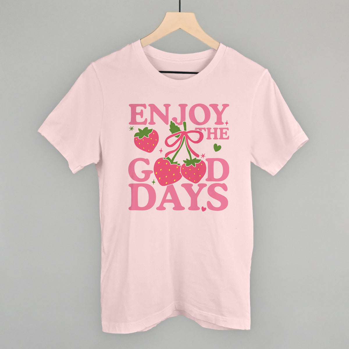 Enjoy The Good Days Strawberries Ivy + Cloth