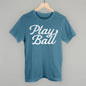 Play Ball (Vintage Script White) Ivy + Cloth