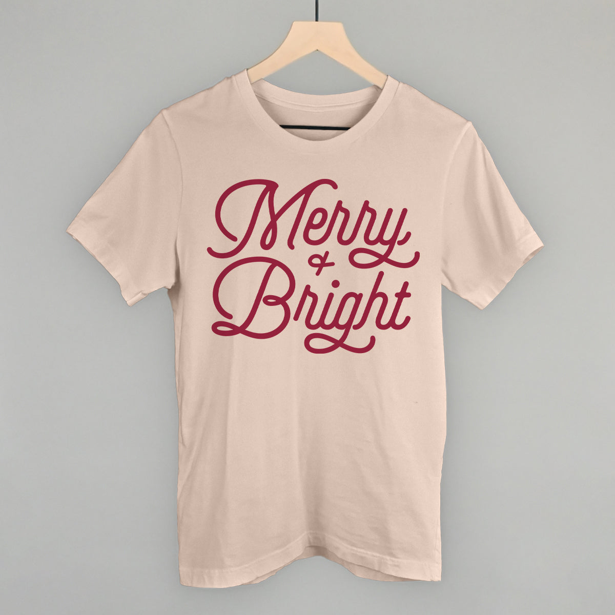 Merry And Bright (Monoline Script) Ivy + Cloth