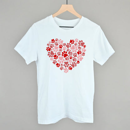 Paw Print Heart Ivy + Cloth