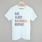 Eat Sleep Baseball Repeat Ivy + Cloth