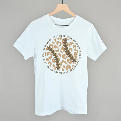 Take Me Out To The Ball Game (Leopard Baseball) Ivy + Cloth