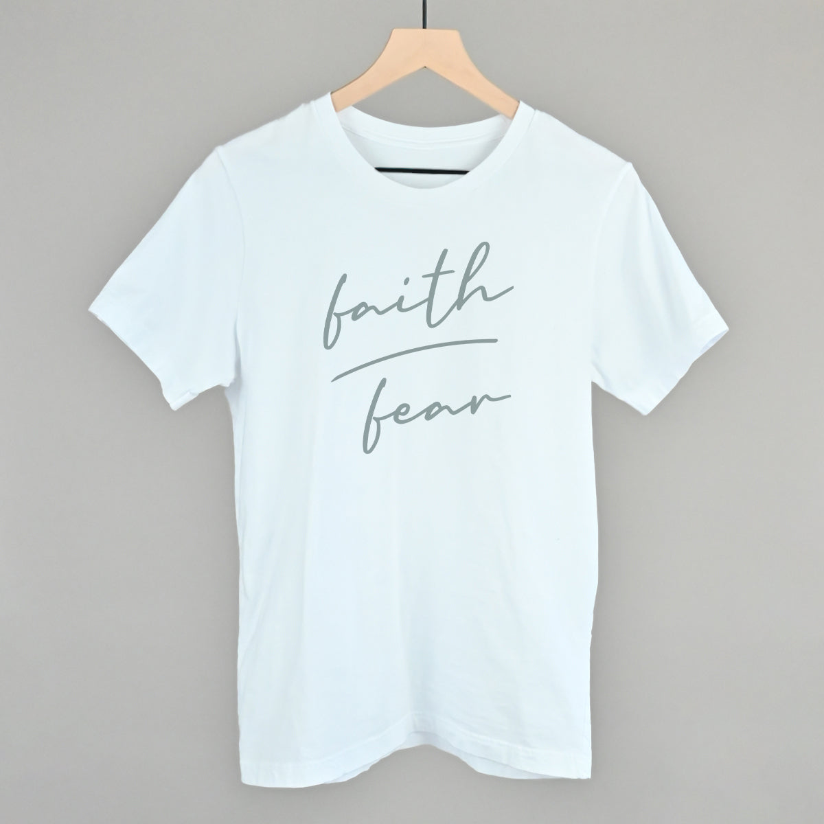 Faith Over Fear Script Ivy + Cloth