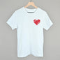 Baseball Heart (Left Chest) Ivy + Cloth