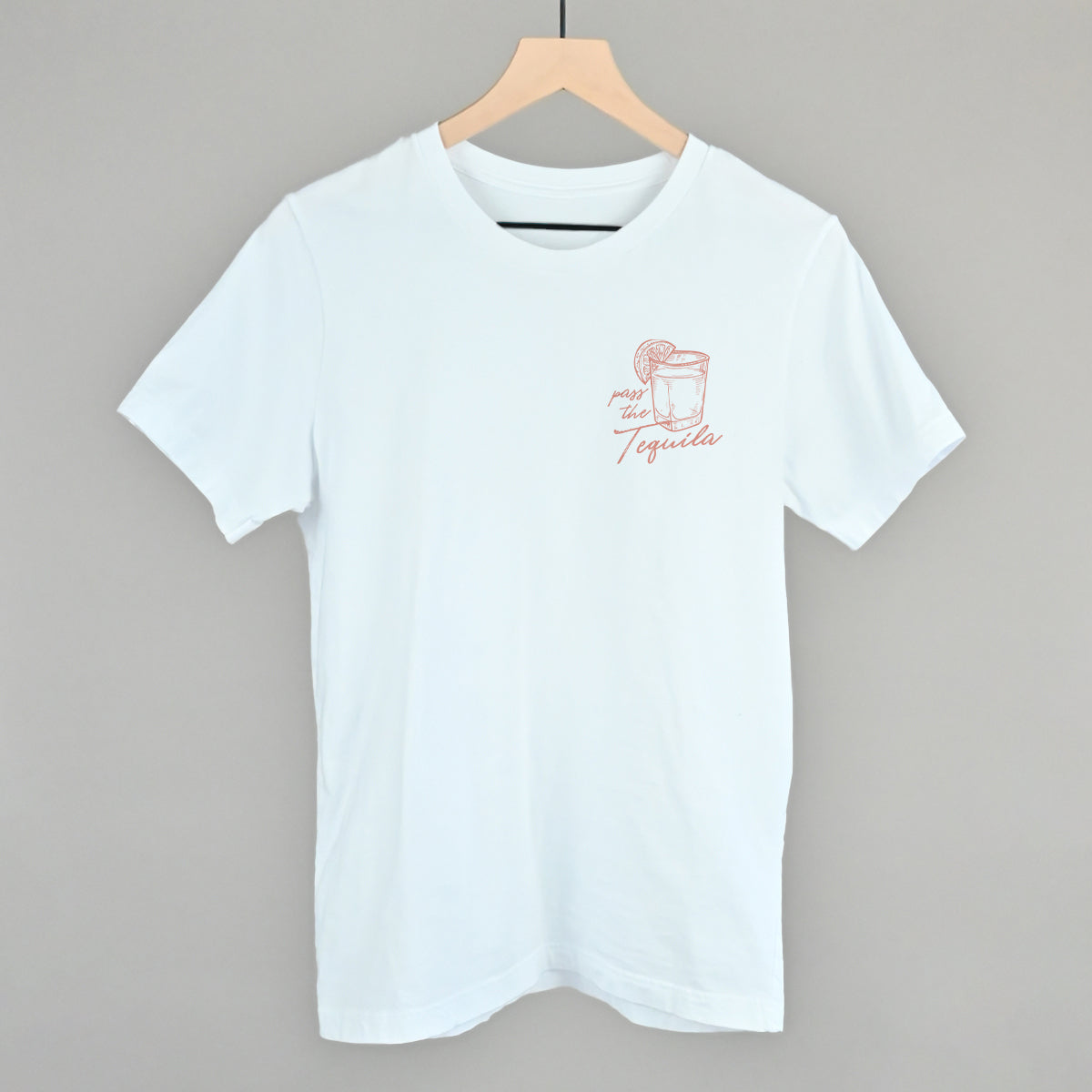 Pass The Tequila (Left Chest) Ivy + Cloth
