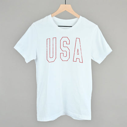 USA Collegiate Distressed Ivy + Cloth