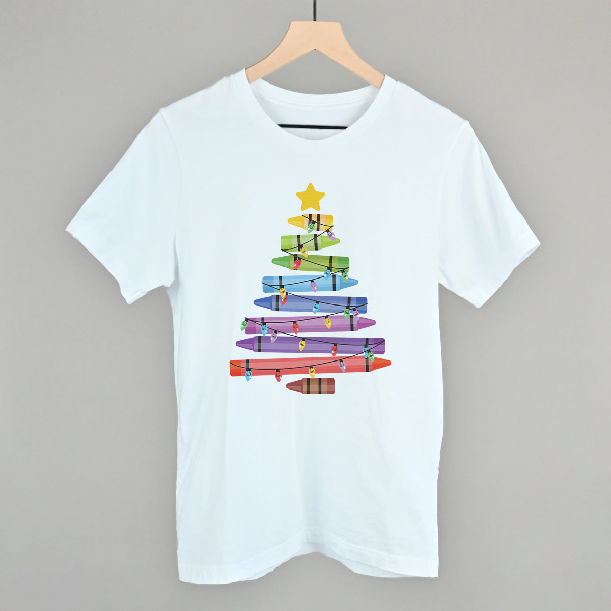 Crayon Christmas Tree Ivy + Cloth