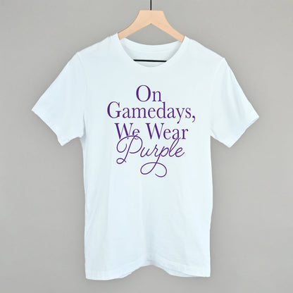 On Gamedays, We Wear Purple Ivy + Cloth