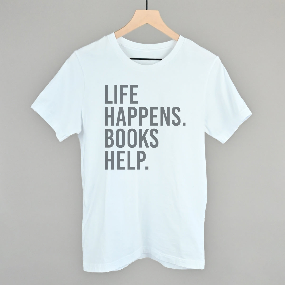Life Happens. Books Help. Ivy + Cloth