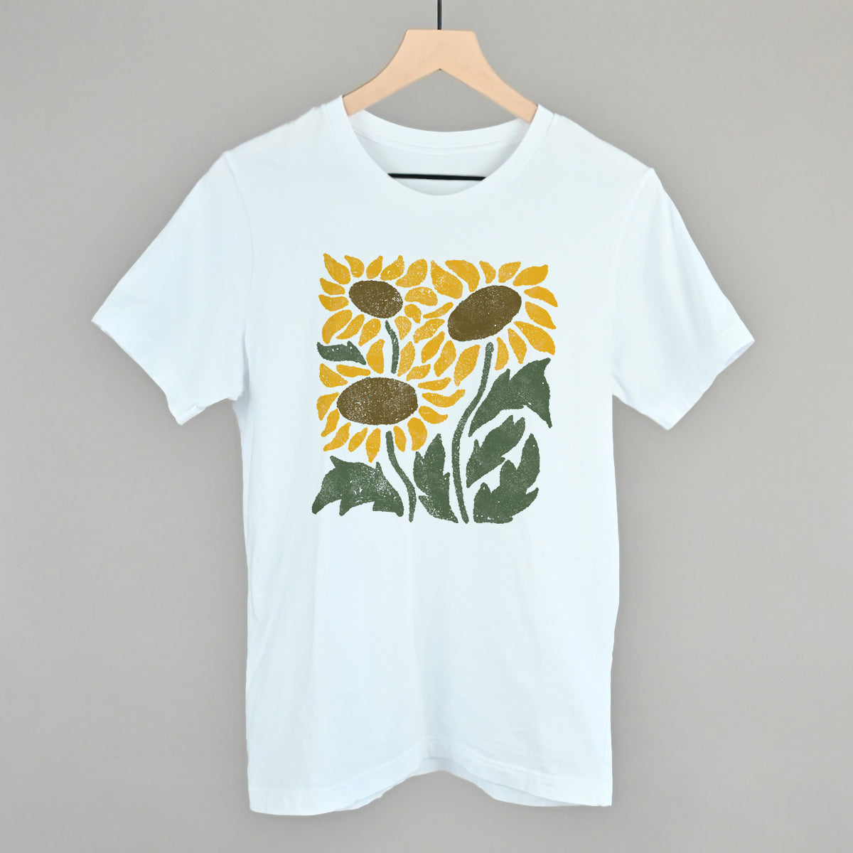 Abstract Sunflowers Ivy + Cloth