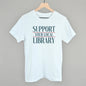 Support Your Local Library Serif