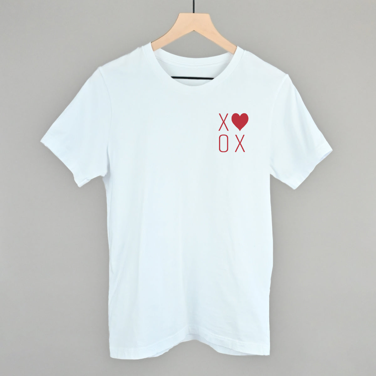XOXO Heart (Left Chest) Ivy + Cloth