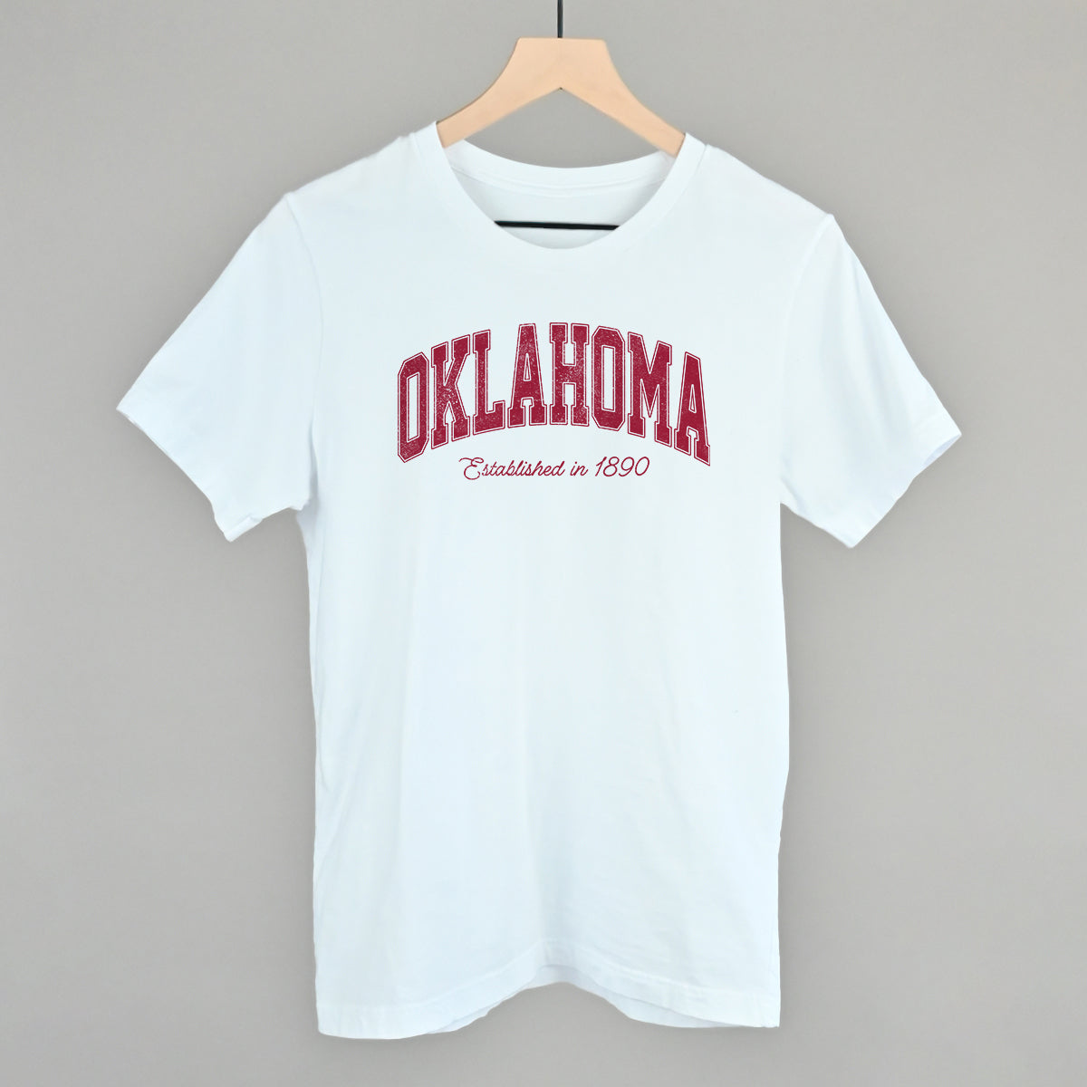 Oklahoma Varsity Arch (Red) Ivy + Cloth