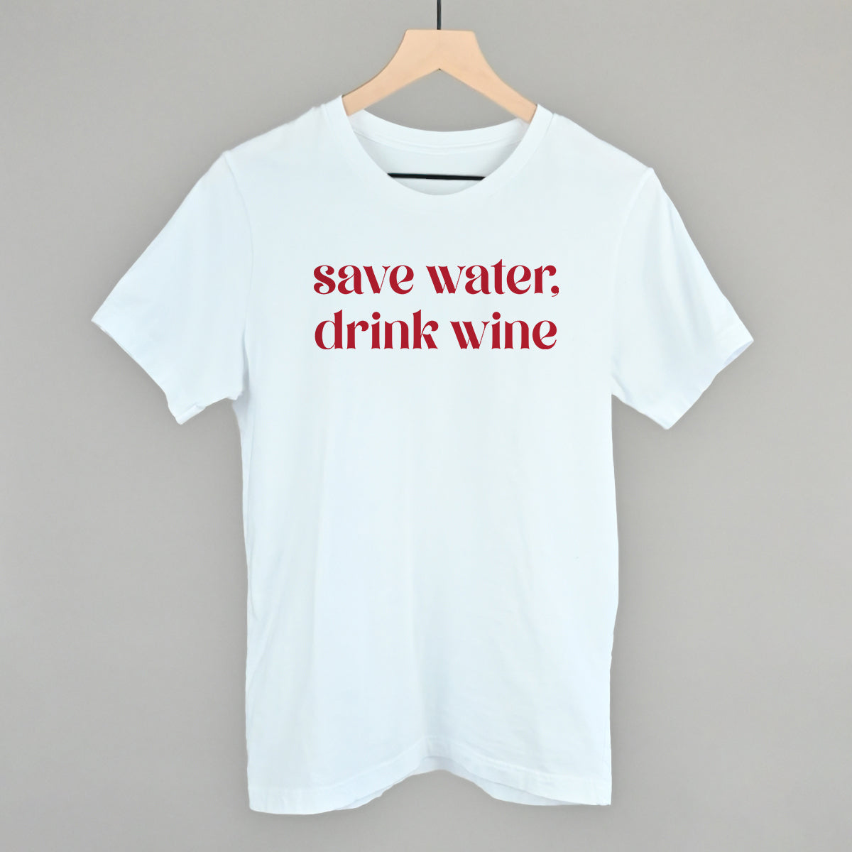 Save Water Drink Wine Ivy + Cloth