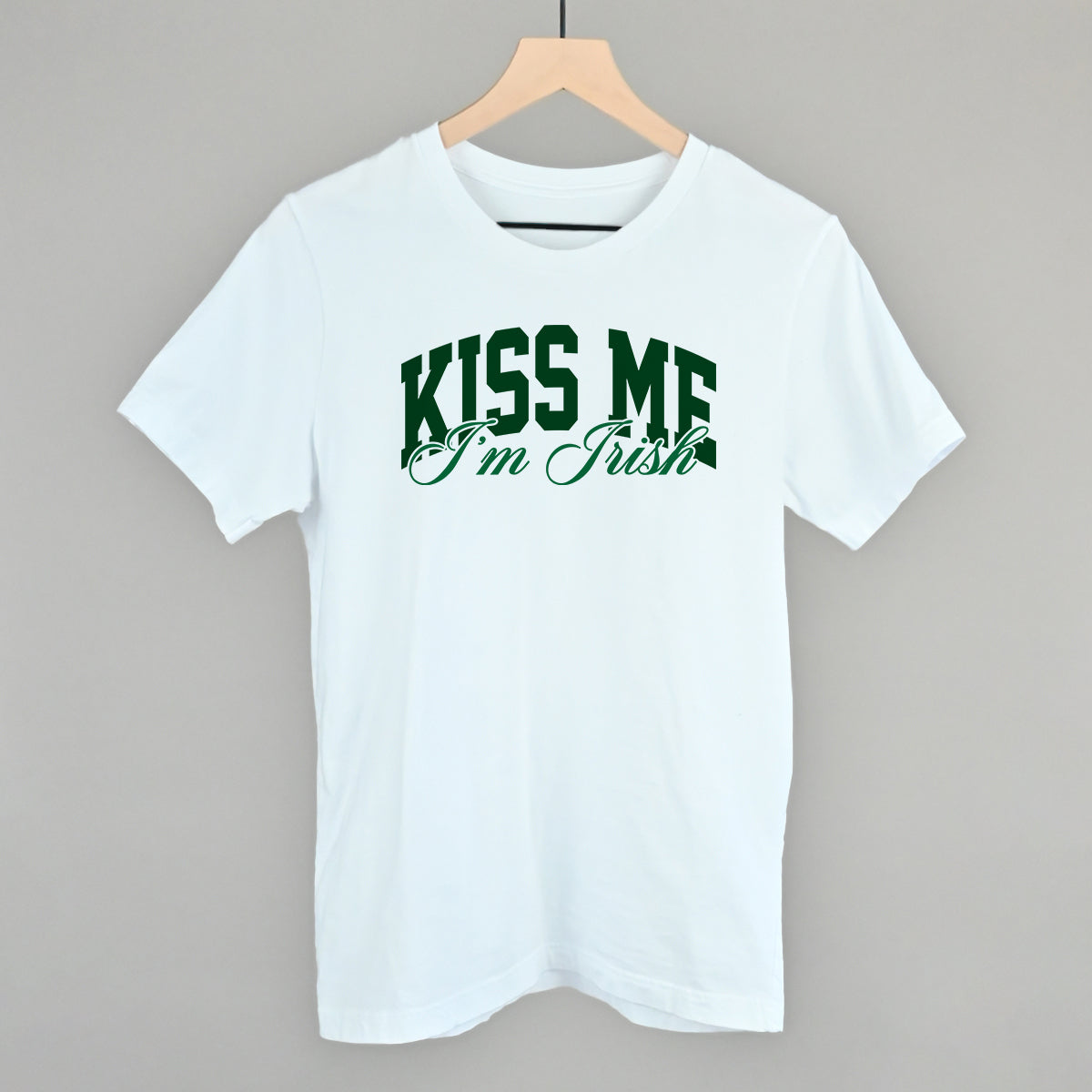 Kiss Me I'm Irish (Arch + Script) Ivy + Cloth