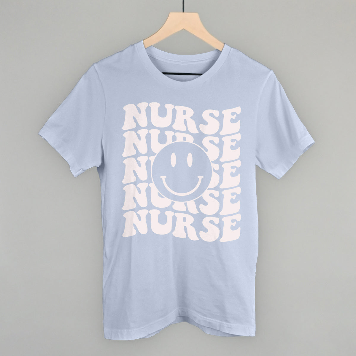 Retro Nurse Smiley (Repeated) Ivy + Cloth
