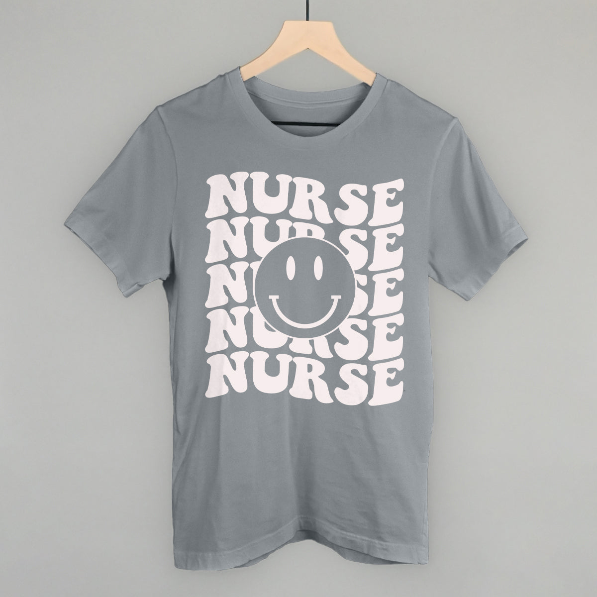 Retro Nurse Smiley (Repeated) Ivy + Cloth