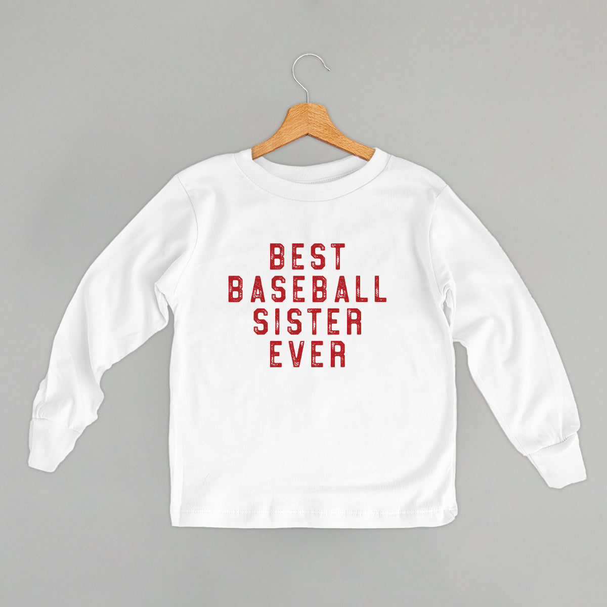 Best Baseball Sister Ever (Kids) Ivy + Cloth