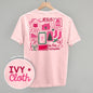 Jesus Is The Reason Pink Doodles (Back Print) Ivy + Cloth