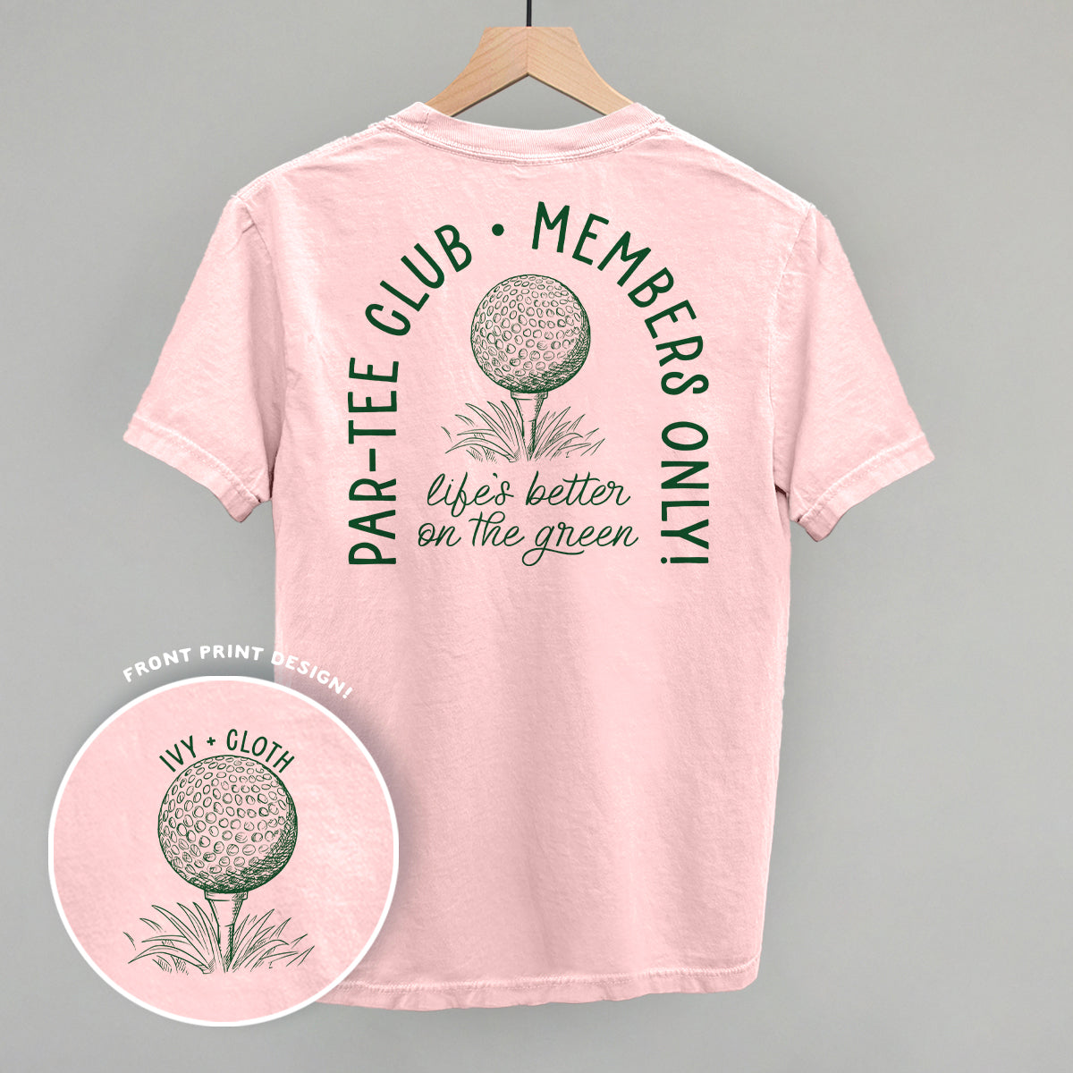 Par-Tee Club (Back Print) Ivy + Cloth