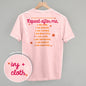 Say Your Affirmations (Back Print) Ivy + Cloth