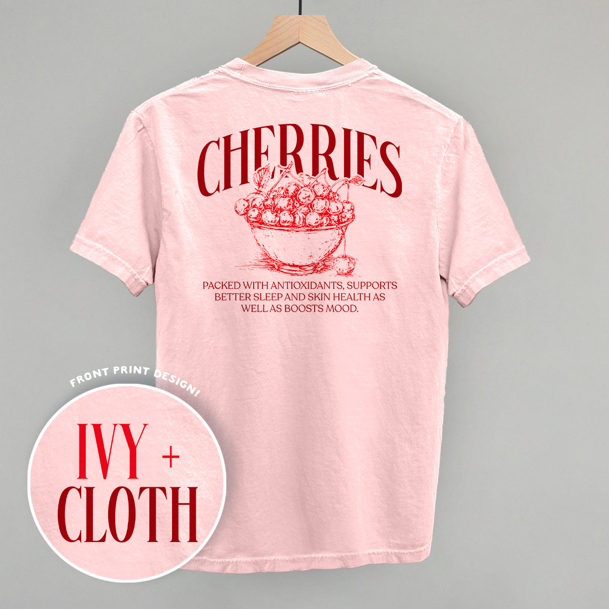 Cherry Wellness (Back Print) Ivy + Cloth